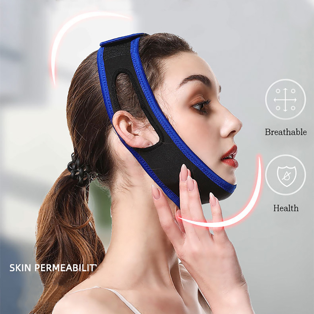 Skincare Qv - الوجه التخسيس ضمادة قابلة لإعادة الاستخدام