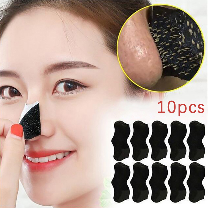 Skincare Viral Tiktok - 10 قطع من شرائط الأنف لإزالة